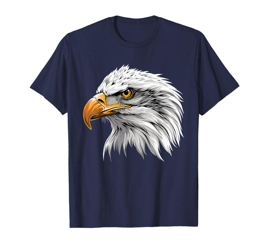 Patriotic American Bald Eagle 4th of July T-Shirt for Women Kids Men