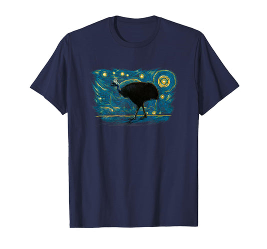 Retro Vintage Style Cassowary T-Shirt