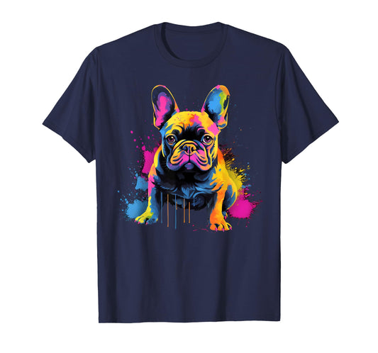 Cute French Bulldog T-Shirt for Men Women Kids