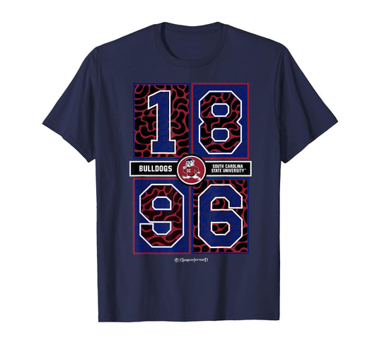 South Carolina State University - Bulldogs Concrete Date T-Shirt