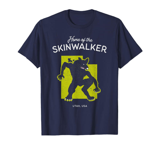 Home of the Skinwalker - Utah, USA Cryptid T-Shirt