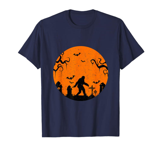 Halloween Bigfoot Sweet or Sour Monster Horror Gift T-Shirt