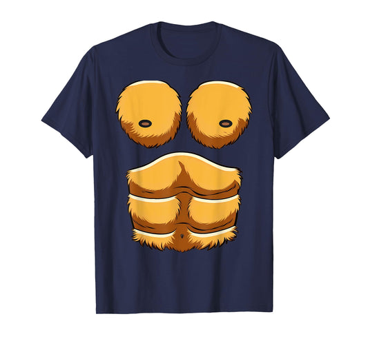 Monkey Gorilla Chest Halloween Costumes T-Shirt