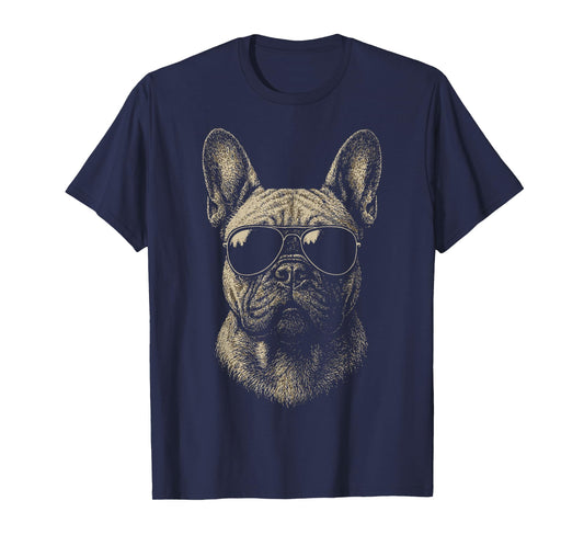 French Bulldog Sunglasses T-Shirt