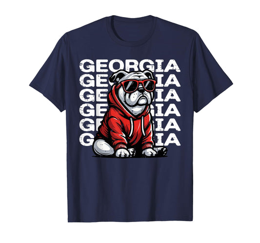 Bulldog Boys Girls Teen Youth Kids Men Women T-Shirt