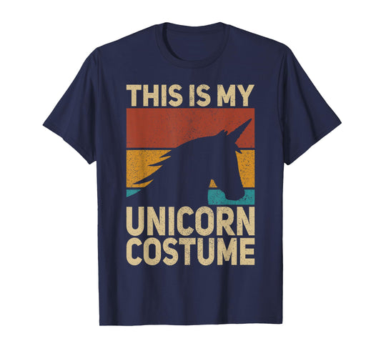 Unicorn Costume Retro Unicorn Outfit Men Women Kids Unicorn T-Shirt