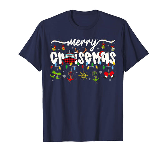 Merry Cruisemas Christmas Family Cruisin Cruise Lover T-Shirt