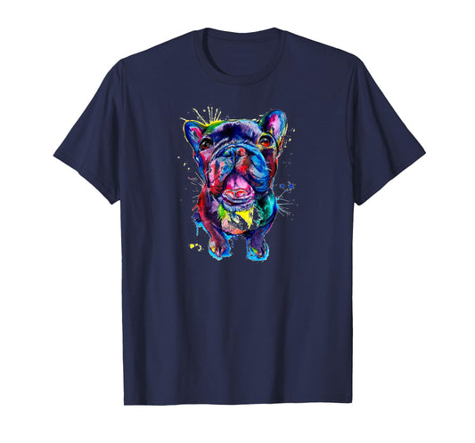 French Bulldog Pug Pit bull Pet Puppy Cute Art T-Shirt Tee T-Shirt