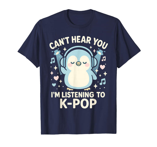 Kpop Penguin Pastel Kawaii Concert Anime Style T-Shirt