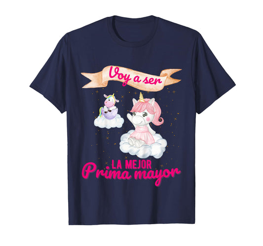 Prima Mayor voy a ser la mejor tener primito niña bebe regal T-Shirt