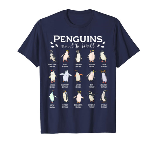 Penguin - Penguins Around the World T-Shirt