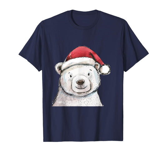Christmas Holiday Season Xmas Polar Bear T-Shirt