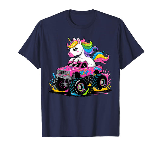 Unicorn Monster Truck T-Shirt