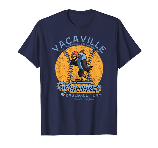 Vintage Vacaville Vultures Retro Minor League Baseball Team T-Shirt