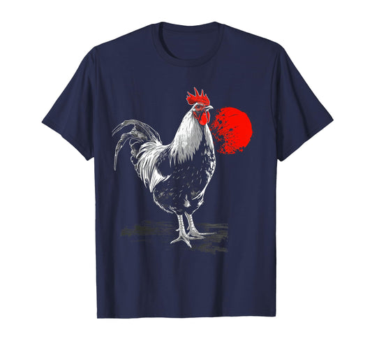Chicken Drawing Animal Art Graphic Chicken T-Shirt