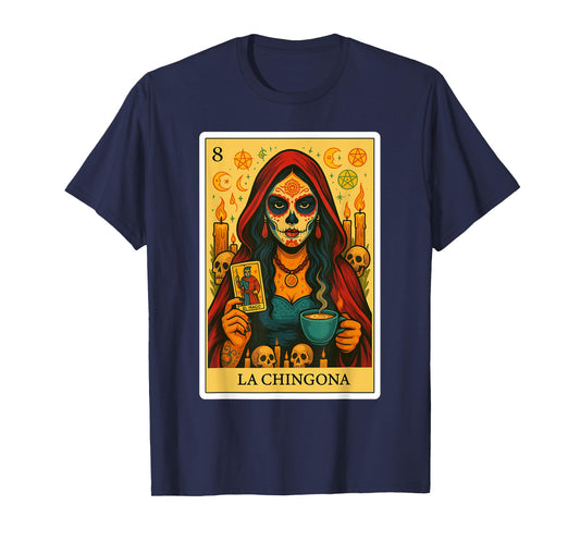 La Chingona Hechicera Spanish-Mexican Bingo Gifts for Women T-Shirt