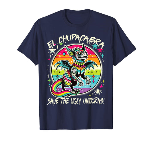 El Chupacabra Cryptid Kids T-Shirt