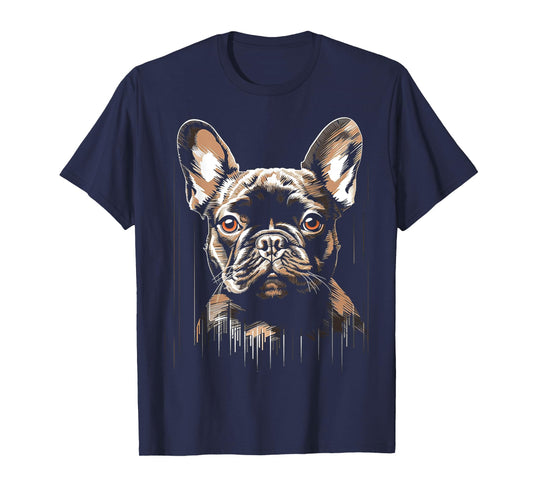 French Bulldog Motif Pet Art Dog French Bulldog T-Shirt