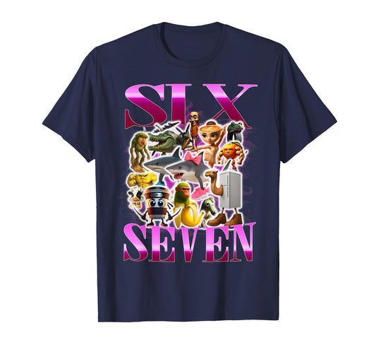 67 Six Seven Birthday Meme Viral Italian Brainrot Funny T-Shirt