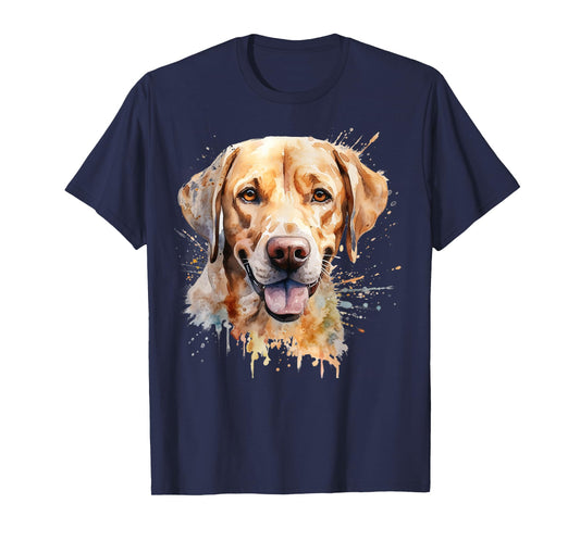 Watercolor Labrador Labbi T-Shirt