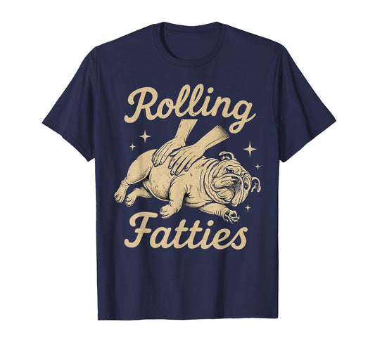Funny Cute English Bulldog Lover Puppy Owner Bulldog Fatty T-Shirt