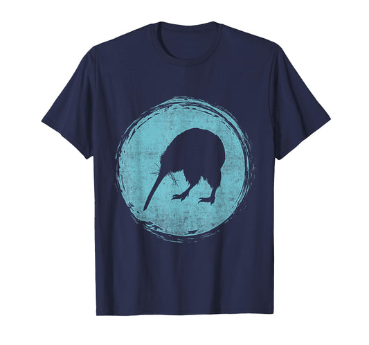Retro Kiwi New Zealand T-Shirt