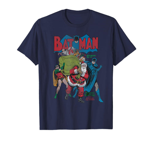 Batman Christmas Seasons Greetings T-Shirt