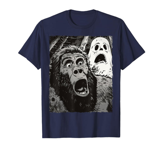 Funny Bigfoot Sasquatch Halloween T-Shirt