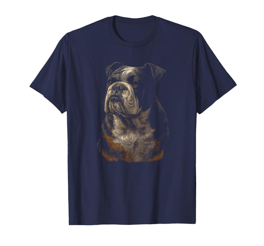 English Bulldog Gift for Dog Lovers Men Women Dog Mom Dad T-Shirt