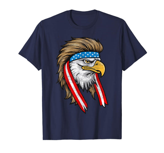 4th Of July America USA Flag Eagle Patriotic Men Women Kids T-Shirt