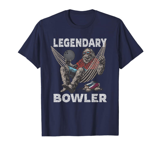 Funny Bowling Bowler Legendary Saying T-Shirt