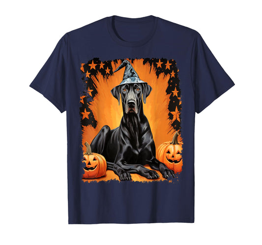 Great Dane Halloween Dog T-Shirt
