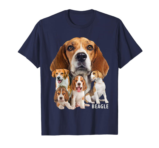 I Love My Beagle Shirt Dog Themed Funny Beagle Lover T Shirt Men Women Kids T-Shirt
