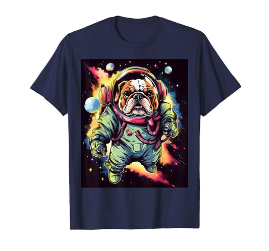 AstroBulldog: Journey to the Stars T-Shirt