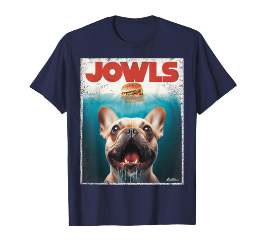 Funny Tan Frenchie Jowls, Fawn French Bulldog Mom Top, Dad T-Shirt