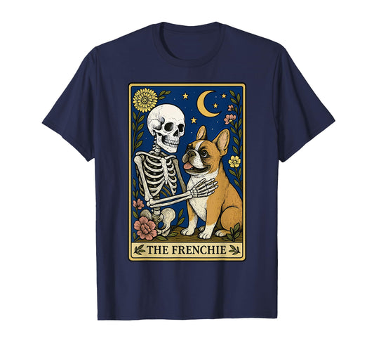 The Frenchie Tarot Card T-Shirt