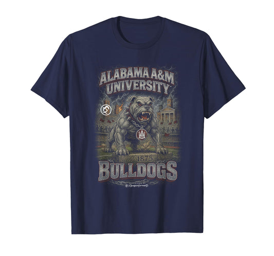 Alabama A&M University - The Yard AAMU HBCU Bootleg T-Shirt