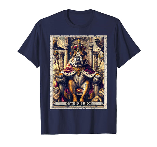 English Bulldog Tarot Card Dog T-Shirt