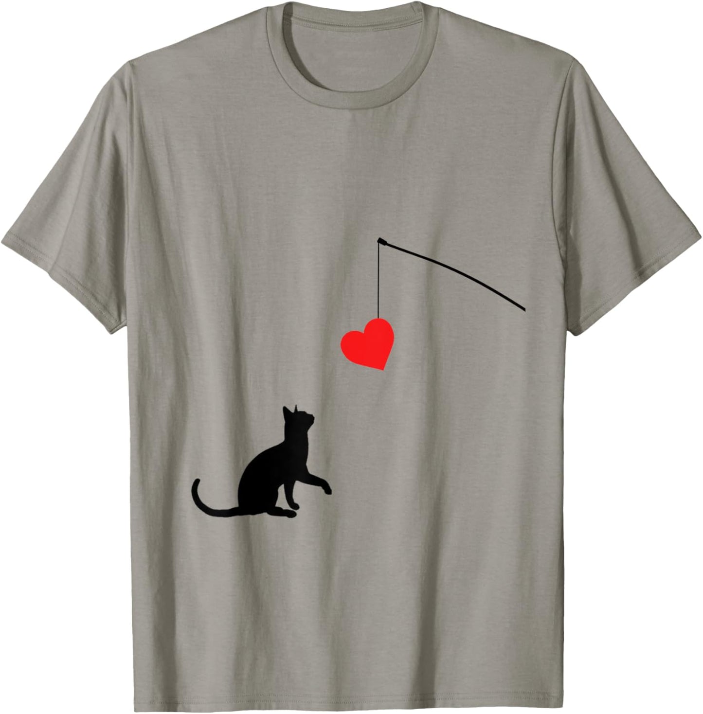 Cat toy Shirt Valentine's Day gifts for her or for him T-Shirt