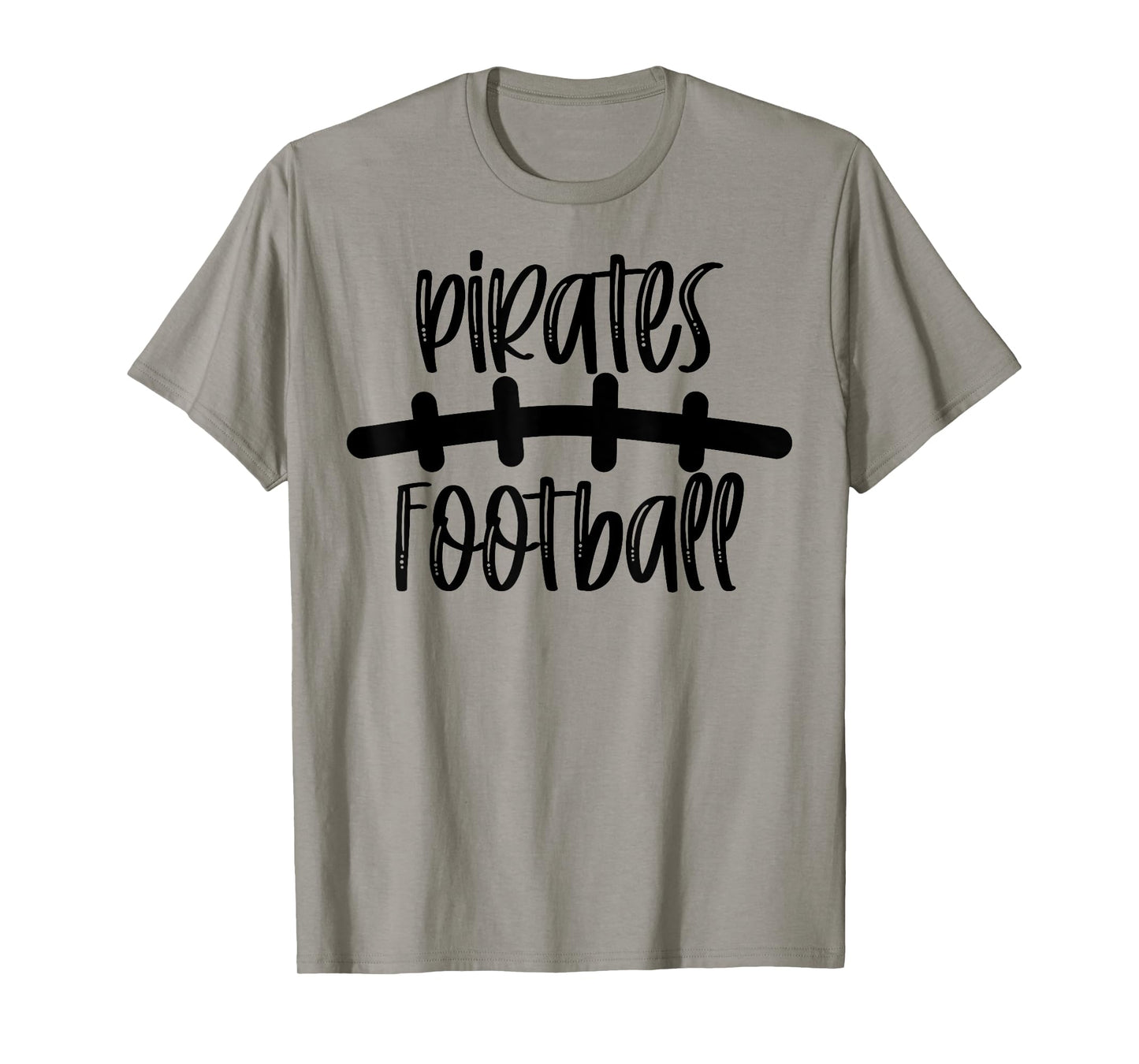 Pirates Football School Spirit Team Mascot Game Night T-Shirt