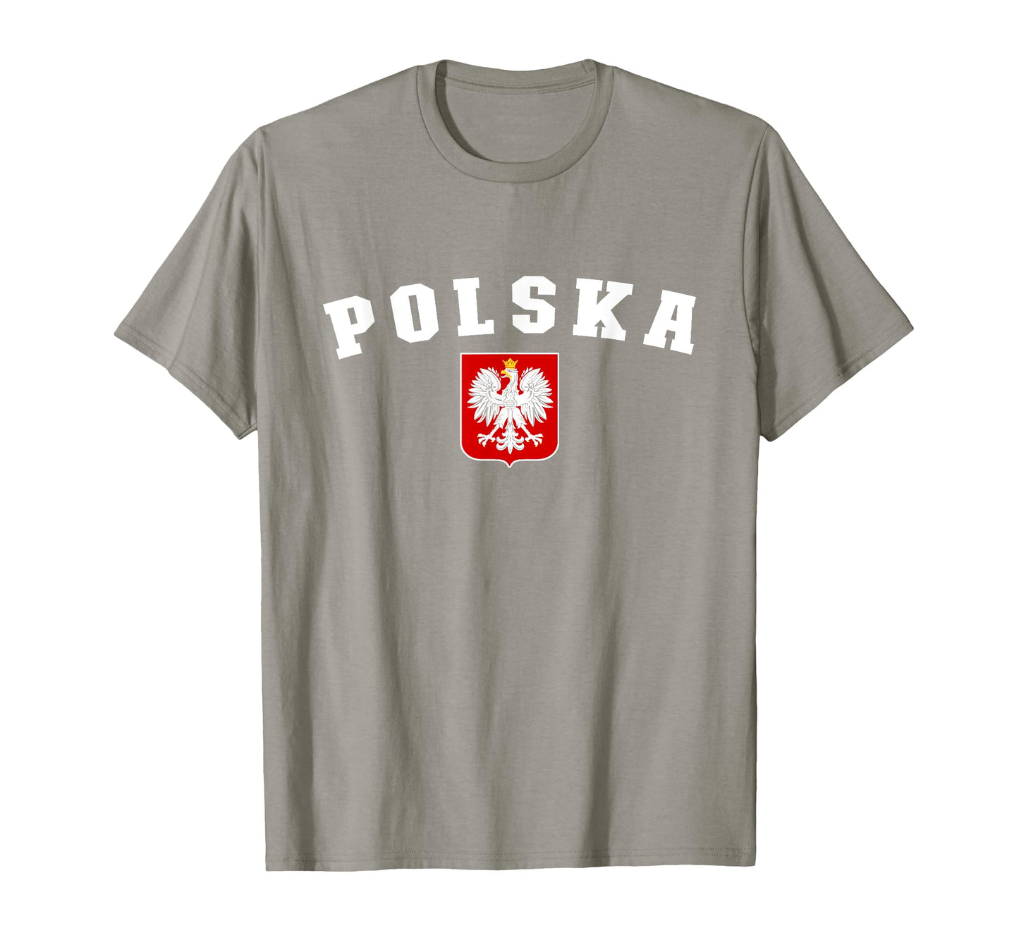 Polska, Polish White Eagle, Polish Emblem, Retro Polish Red T-Shirt