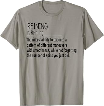 Reining Horse Show Women Girls T-Shirt