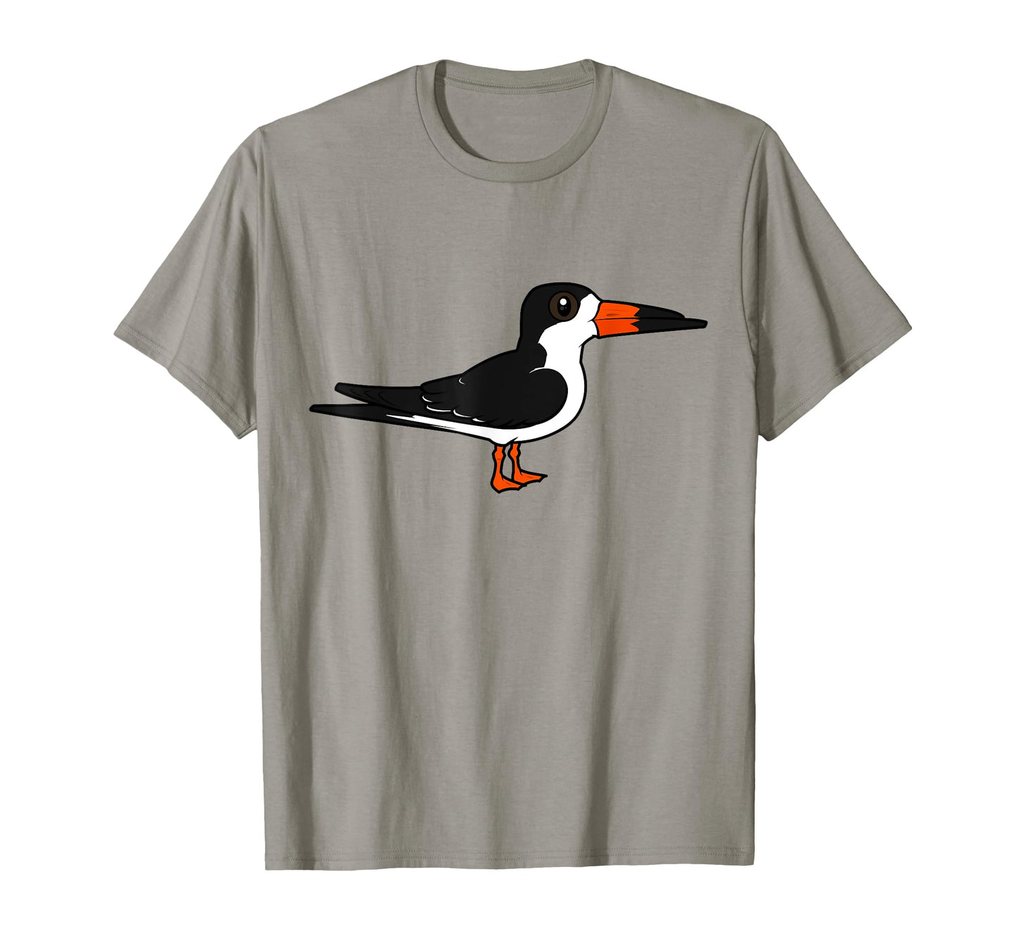 Cute Cartoon Black Skimmer Unique Shorebird Birdorable Bird T-Shirt