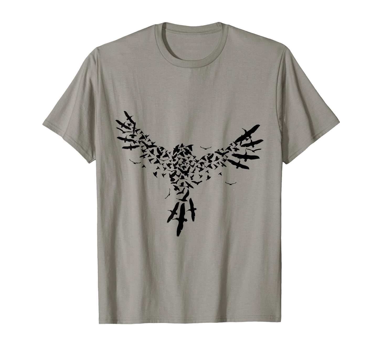 Eagle Flying Blackbirds Formation T-Shirt T-Shirt