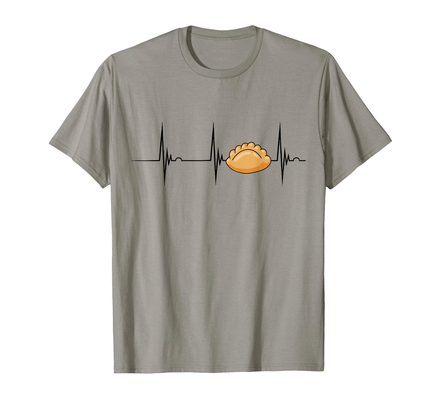 Party Food Mexican Empanadas Heartbeat EKG Pulse Empanada T-Shirt