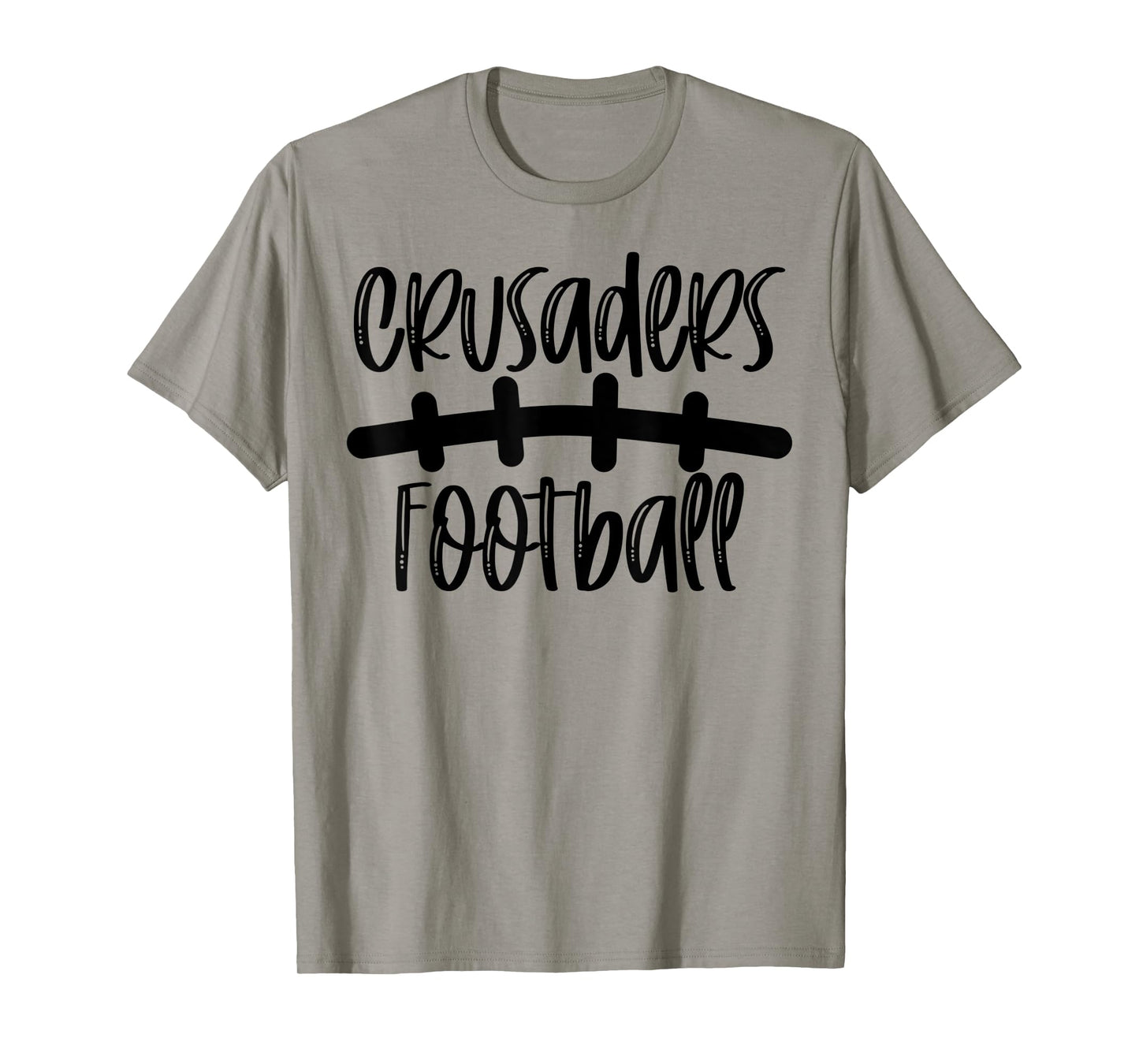 Crusaders Football School Spirit Team Mascot Game Night T-Shirt