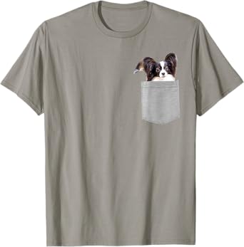 Dog in Your Pocket Papillon T-Shirt
