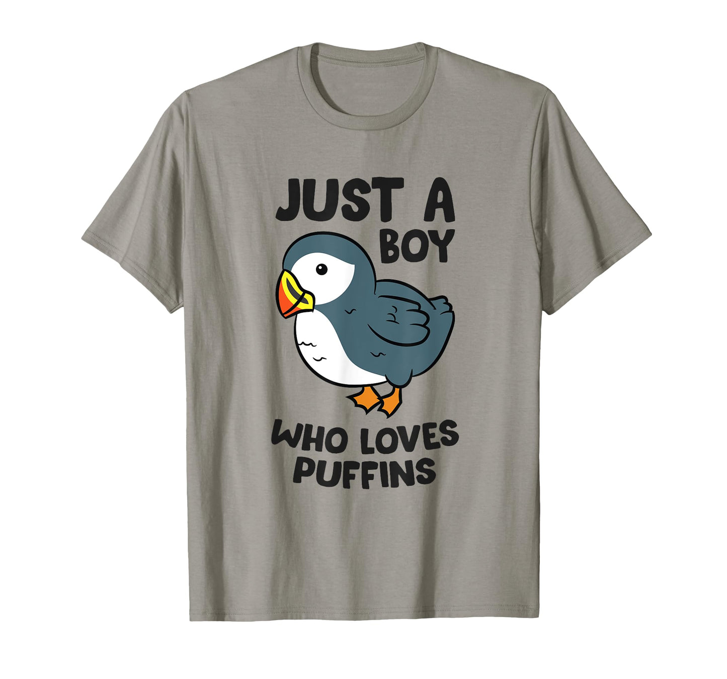 Just a Boy Who Loves Puffins T-Shirt