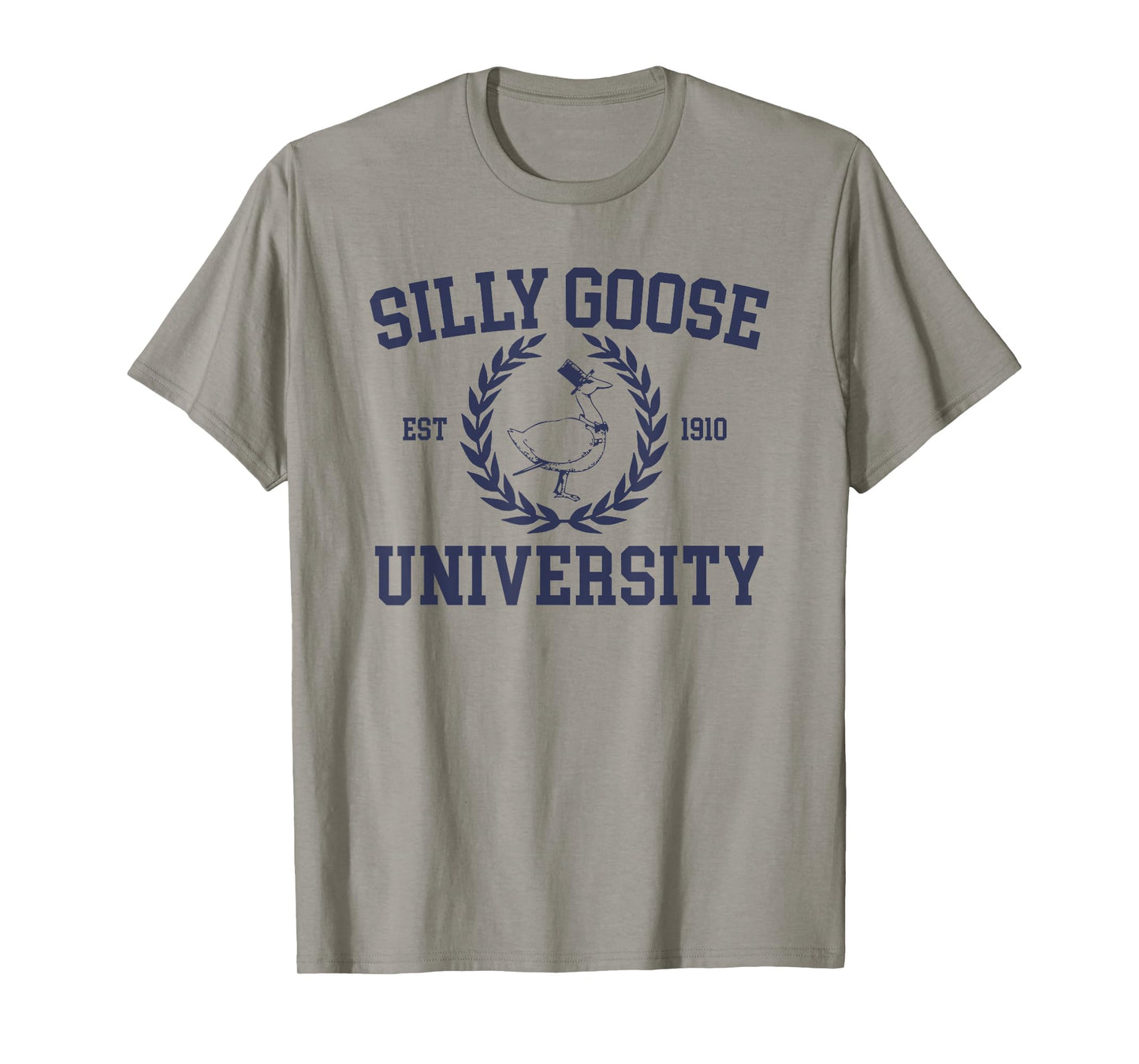 Silly Goose University Funny Silly Goose Meme Bird Lover T-Shirt