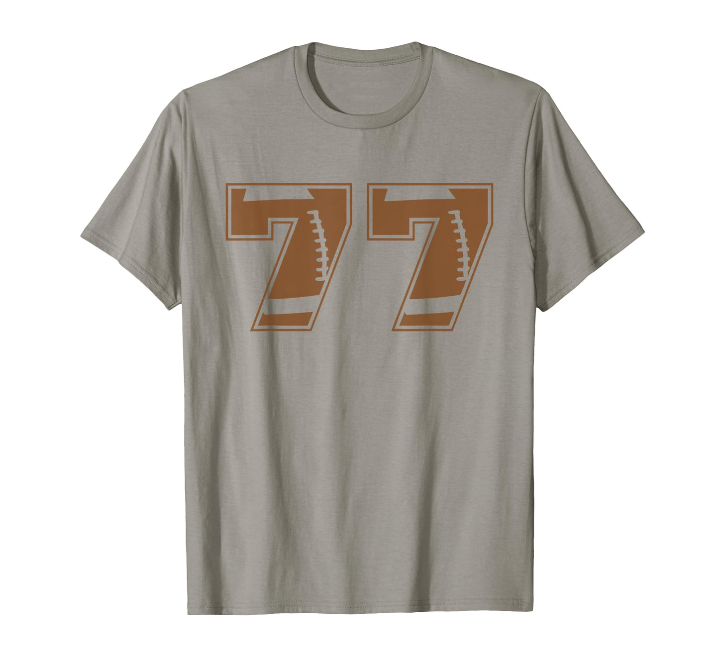 Football 77 Jersey Number T-Shirt